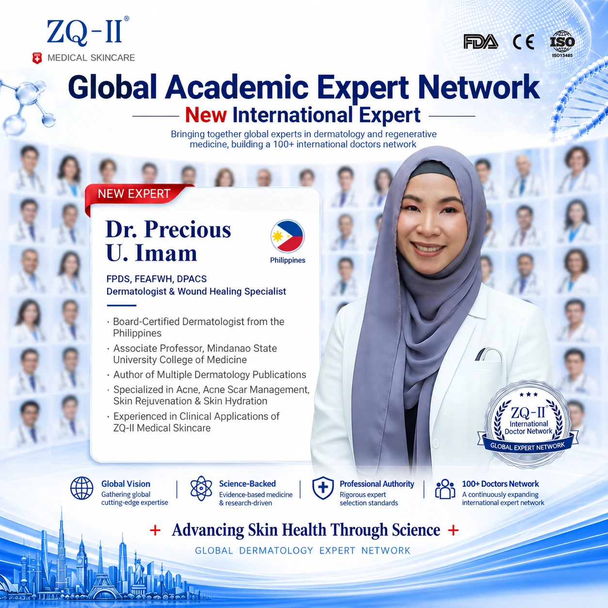 ZQ-II ต้อนรับ Dr. Precious U. Imam อย่างเป็นทางการสู่เครือข่ายผู้เชี่ยวชาญทางวิชาการระดับโลก ZQ-II