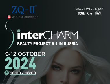 ZQ-II ส่องแสงที่ InterCharm Moscow 2024: การแสดงนวัตกรรมผลิตภัณฑ์ดูแลผิวที่ประสบความสำเร็จ